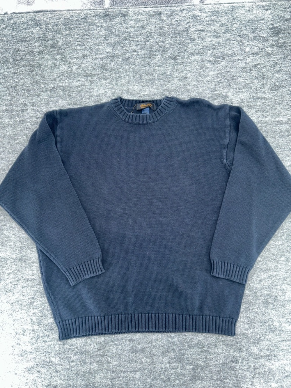 Brooks Brothers Men’s Navy Blue Crewneck Sweater Long Sleeve Size XL